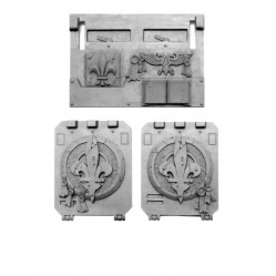 ADEPTA SORORITAS RHINO DOORS AND FRONTPLATE